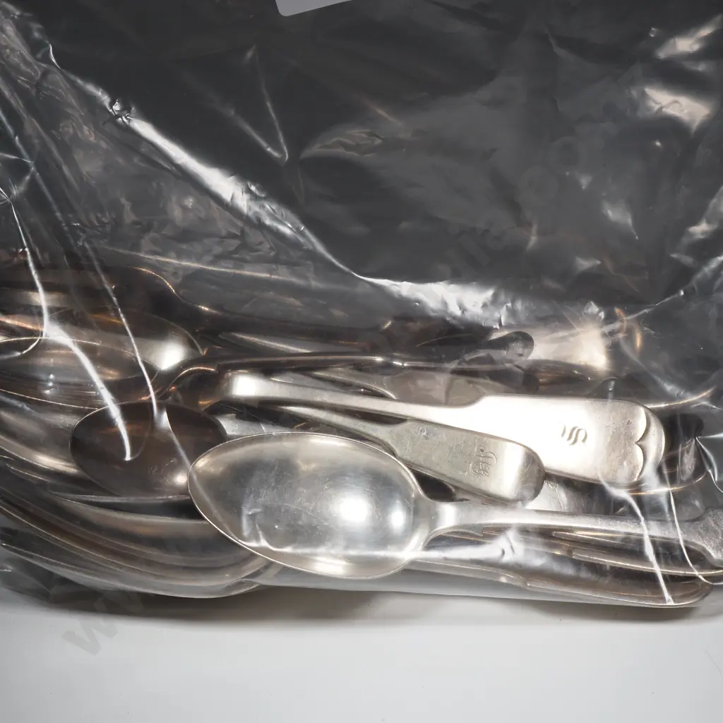 Large Assorted Lot of Quality S/P Flatware  Image 1++