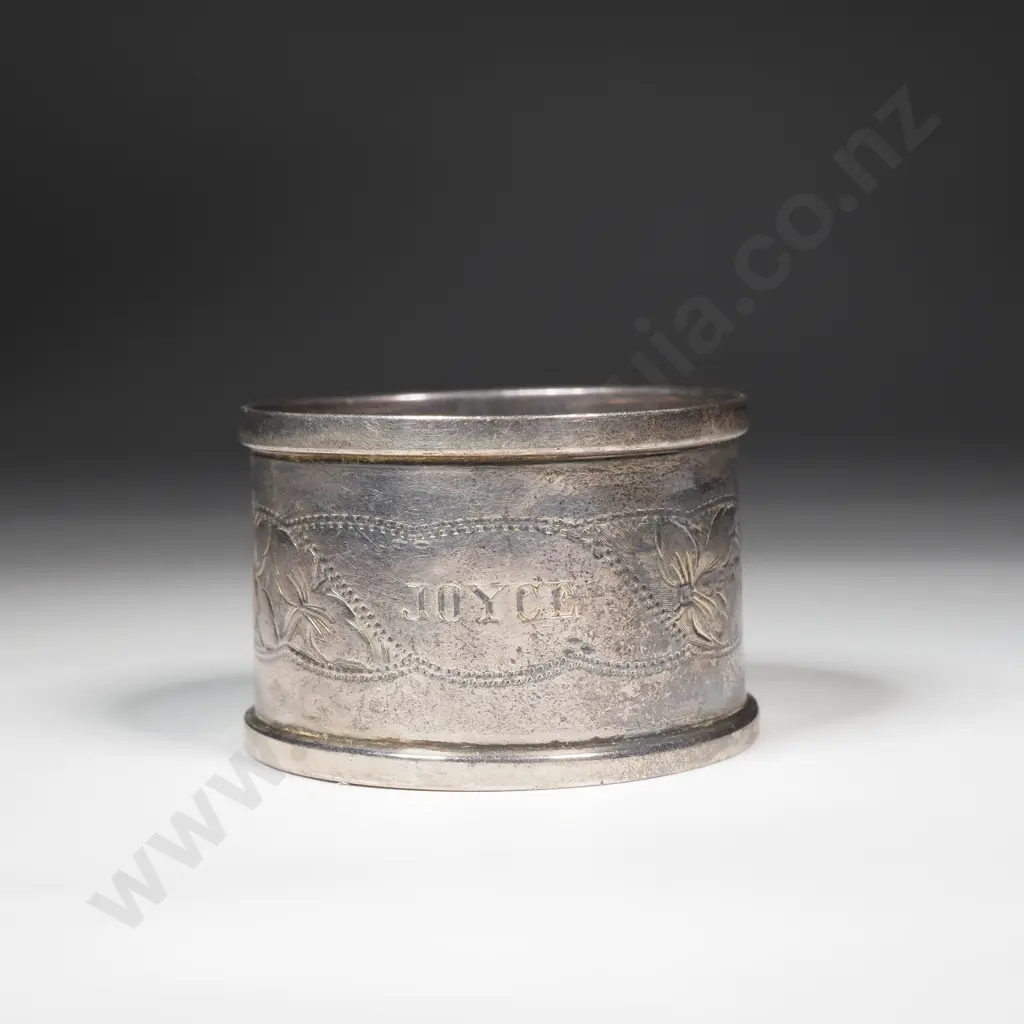 Sterling Silver Napkin Ring Image 1++