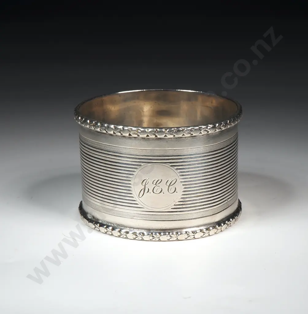 Sterling Silver Napkin Ring Image 1++