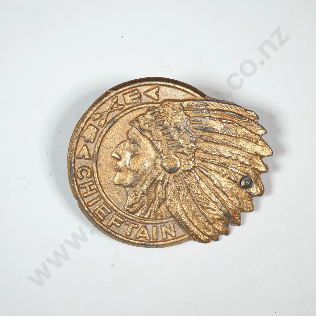Vintage Chieftain Badge  Image 1++