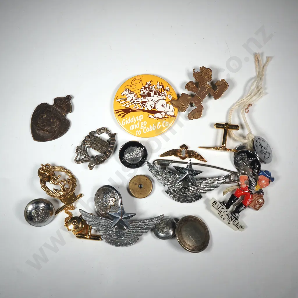 Assorted Lot of Tokens / Buttons / Ephemera   Image 1++