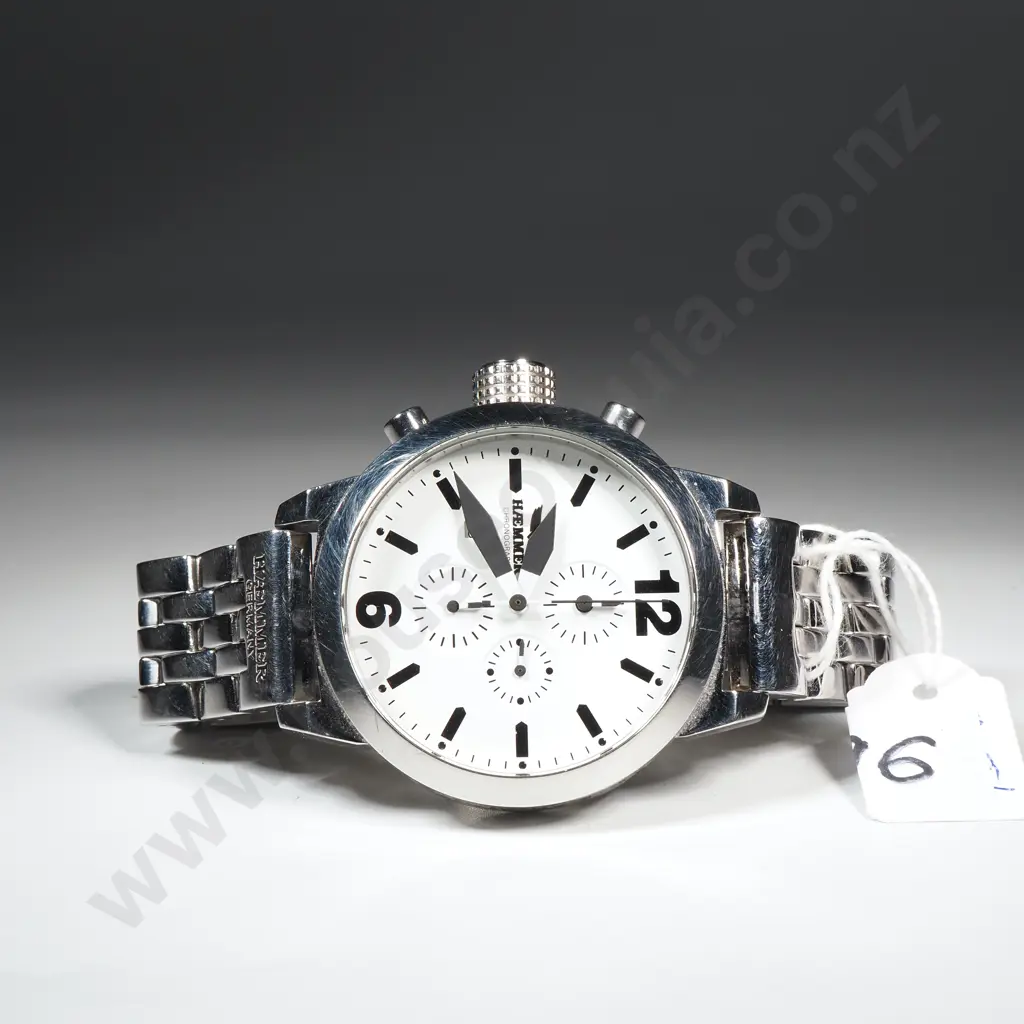 Stainless Steel Haemmer German HC-1Quartz  Men's Chronograph Watch Image 1++