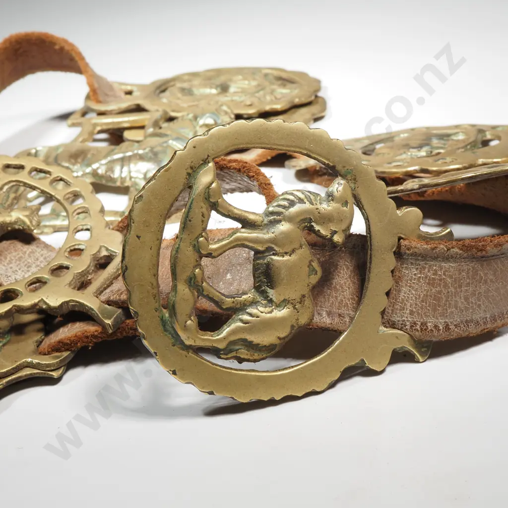 Assorted Vintage Horse Brasses Image 1++