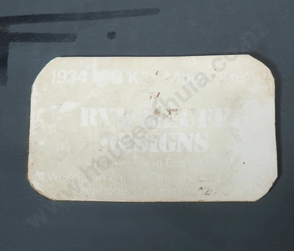 Ryk Heuff Designs Made in England 1934 "Magnette" Wooden Model Car AF Image 1++