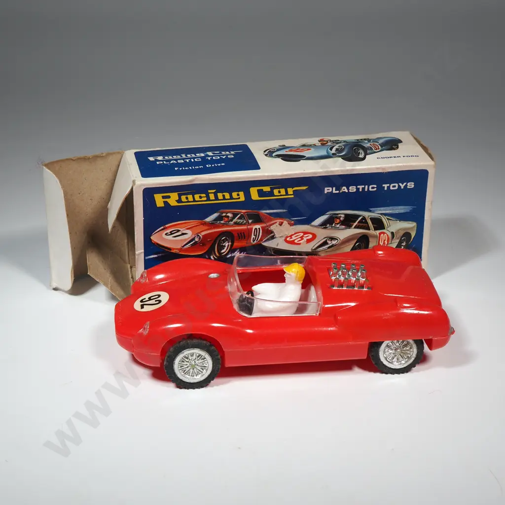 Vintage Racing Car in Original Box Image 1++