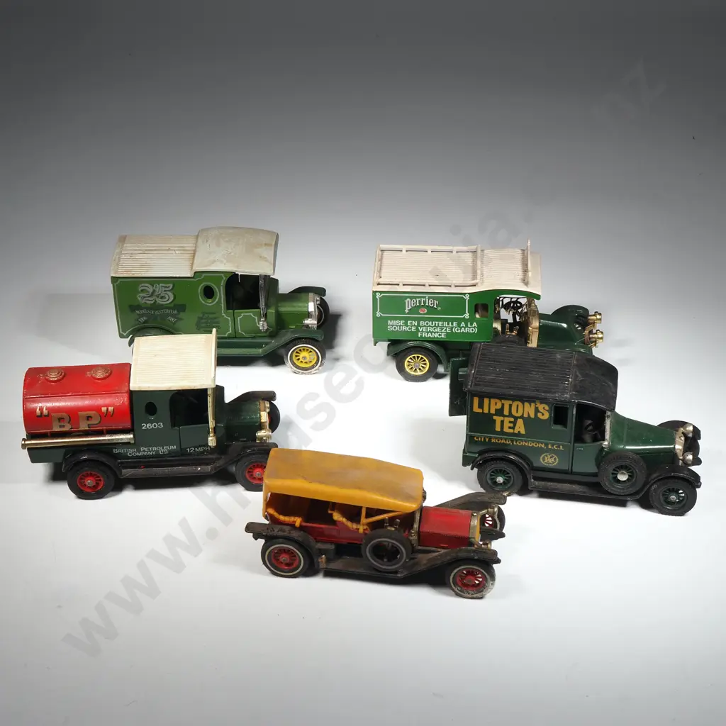 Five Unboxed Matchbox Models of Yesteryear Image 1++