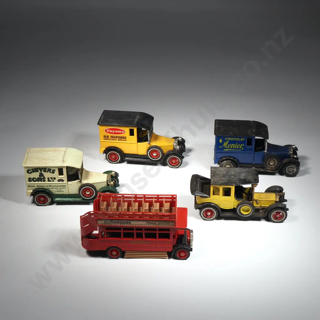 Five Unboxed Matchbox Models of Yesteryear Image 1++