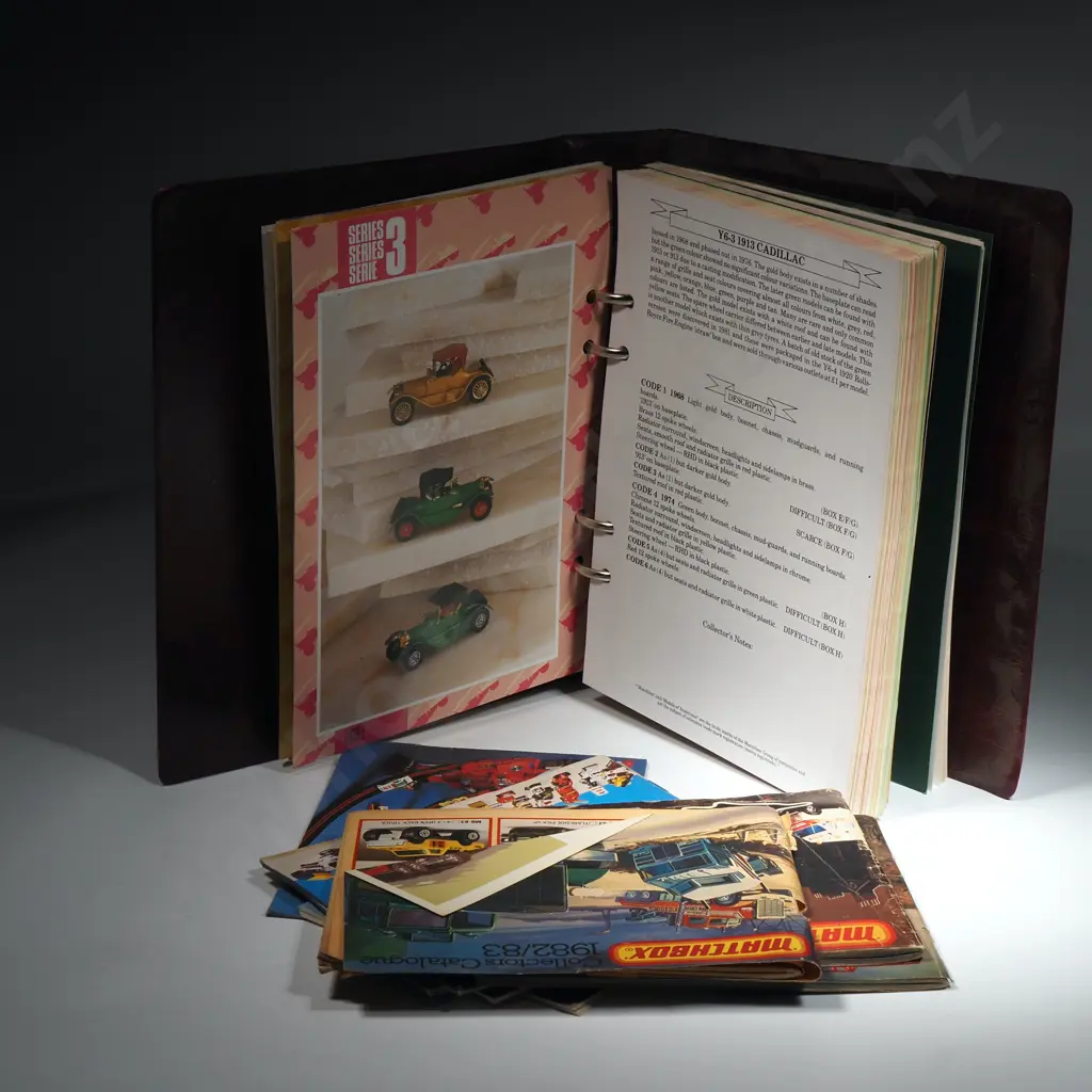 Matchbox Models of Yesteryear First Edition Catalogue & Eight Soft Cover Catalogues Image 1++