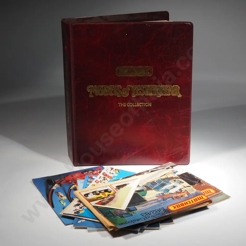 Matchbox Models of Yesteryear First Edition Catalogue & Eight Soft Cover Catalogues Image 1++