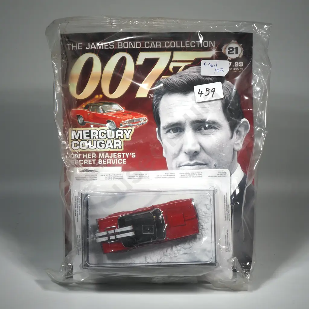 DY21  James Bond Car Collection 1/43 O Scale.Mercury Cougar. On Her Majesty's Secret Service Image 1++