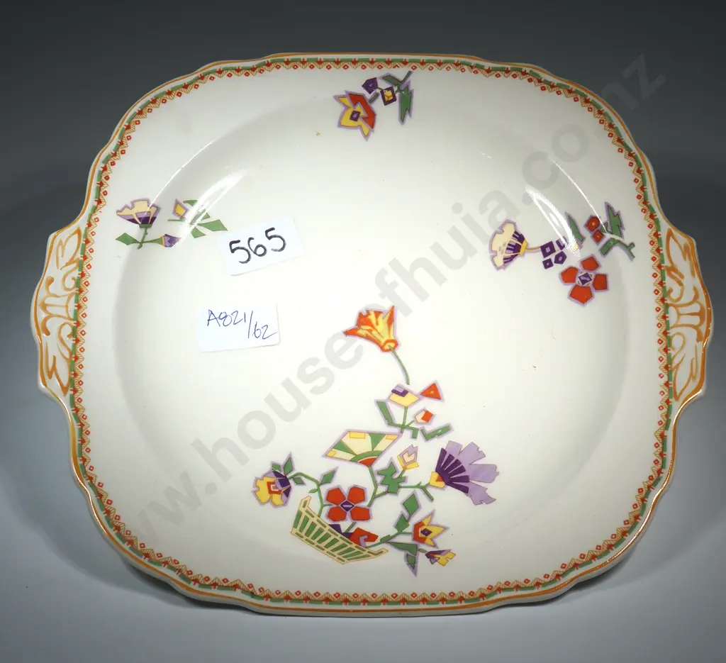 Grindley Windsor Ivory Art Deco Plate  Image 1++