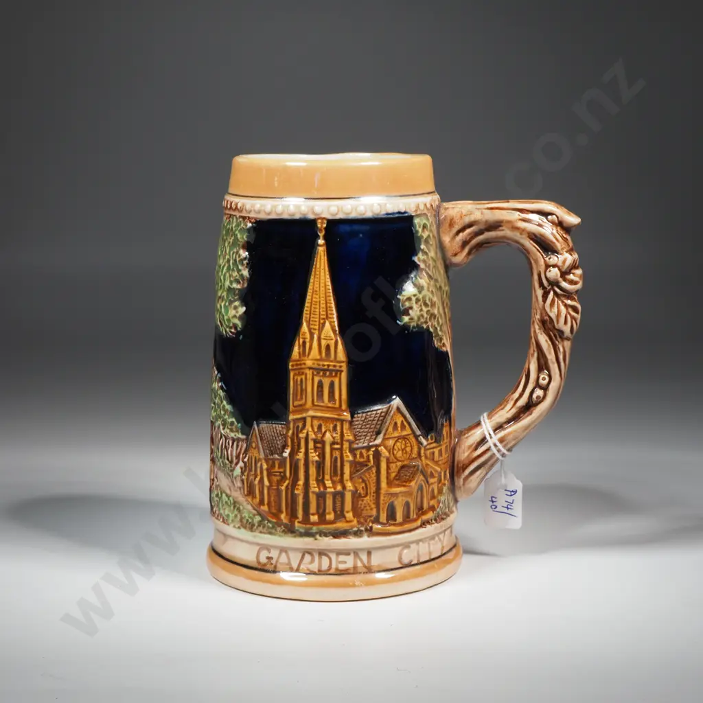 Vintage Souvenir Stein - Christchurch, The Garden City Image 1++