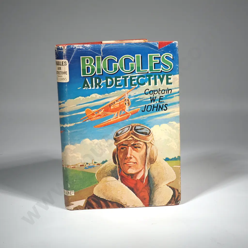Biggles Air Detective by Captain W E Johns London: Dean & Son, 1952. Hardcover. Image 1++