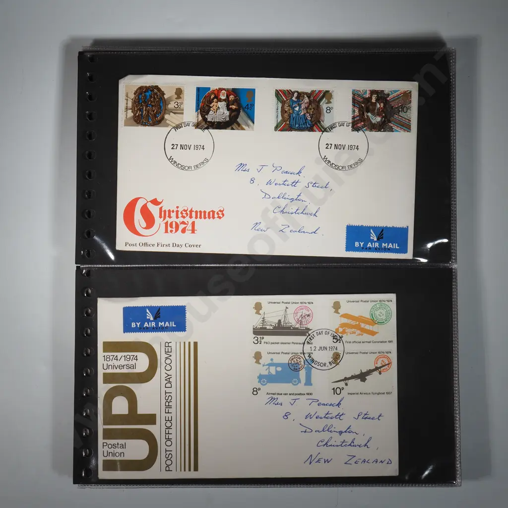 Assorted Lot Of First Day Covers In Sleeves Image 1++