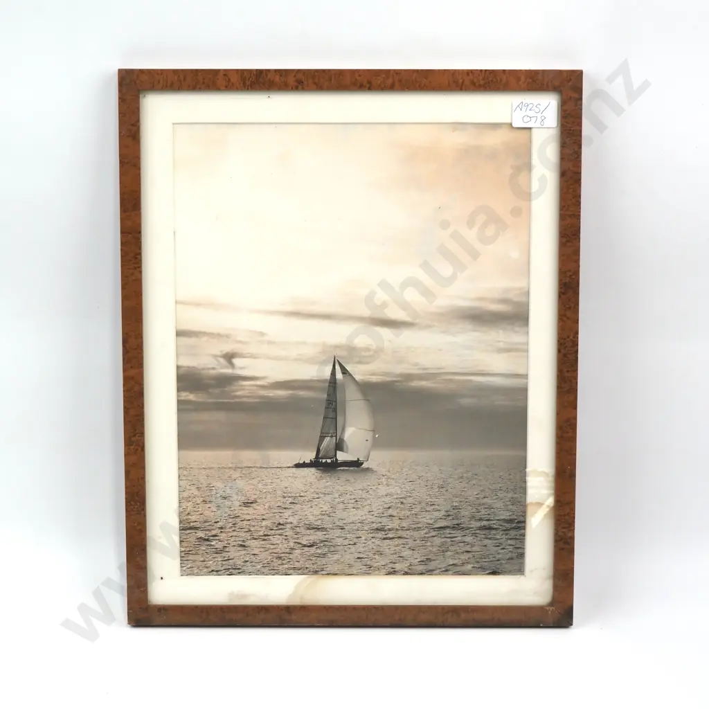 Artist Unknown - Yacht - Photograph - 330mm X 255mm AF Image 1++