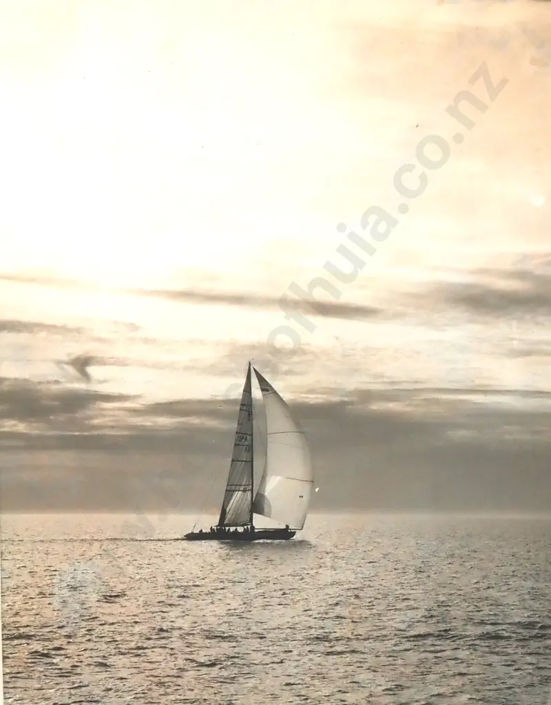 Artist Unknown - Yacht - Photograph - 330mm X 255mm AF Image 1++