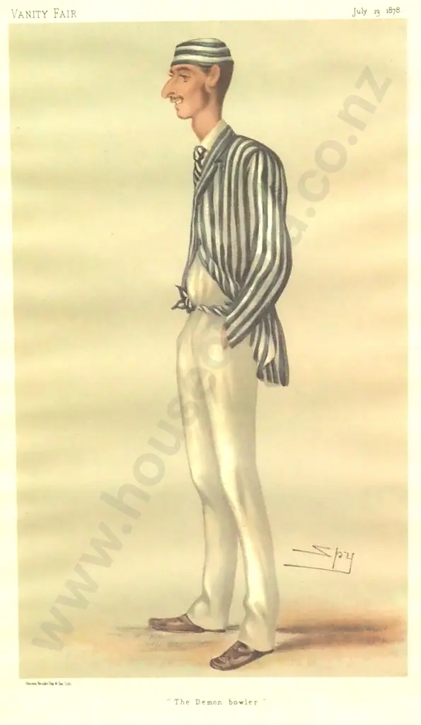 Vincent Brooks - The Demon Bowler - Print - 375mm X 245mm Image 1++