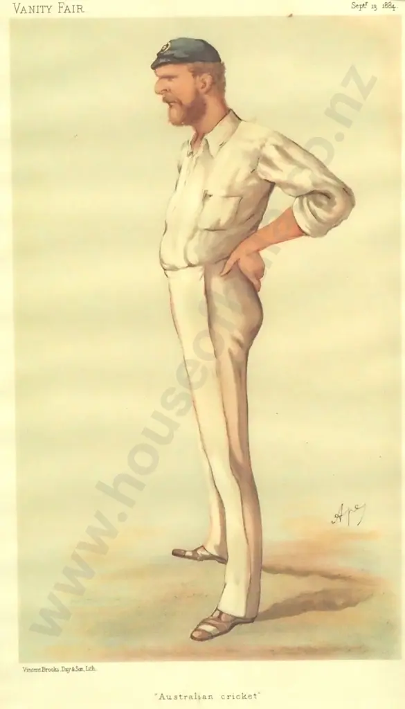 Vincent Brooks - Australian Cricket - Print - 375mm X 245mm Image 1++