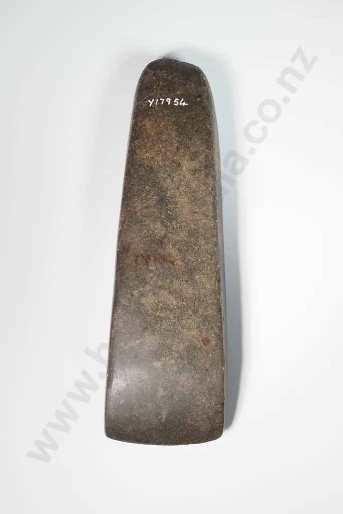 Pre-European Stone Toki - Y17954 From noted carver Charles Wilson Fathers Estate Image 1++