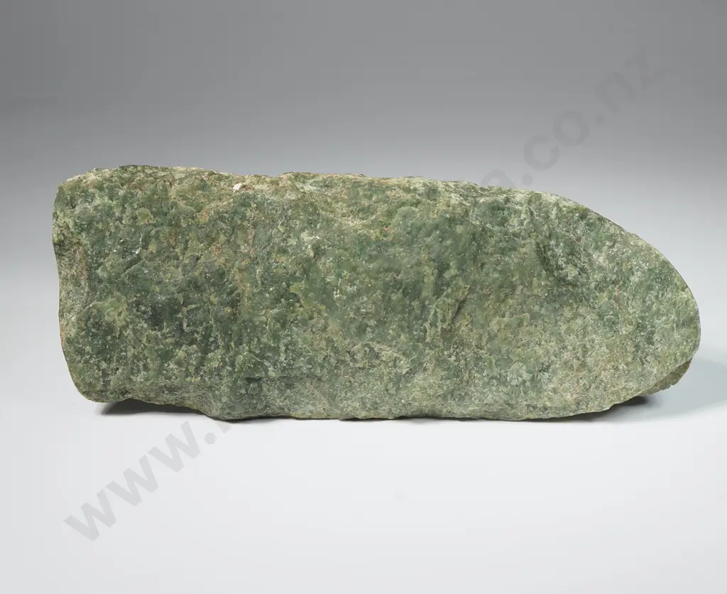 Substantial Pre- European Greenstone Toki Rough out - Y 22085 Image 1++
