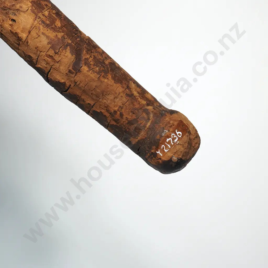 Exceptionally Scarce Pre- European Adze Handle - Y21736 Formally of the Field Collection Image 1++
