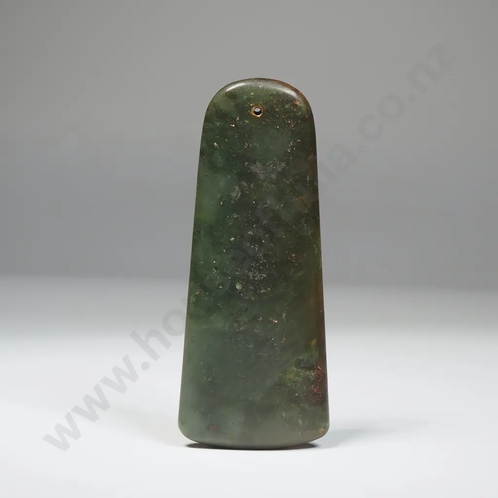 Jade Item w Drill Hole. Image 1++