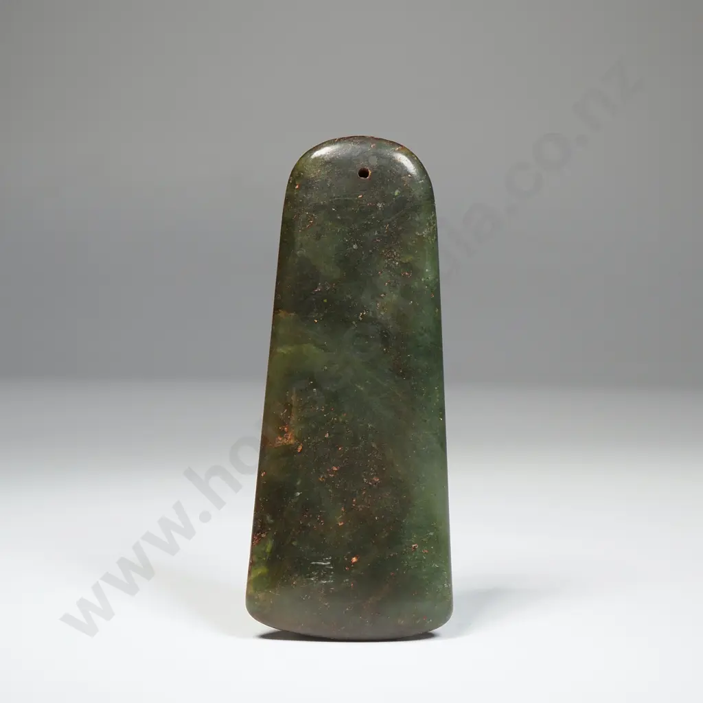 Jade Item w Drill Hole. Image 1++