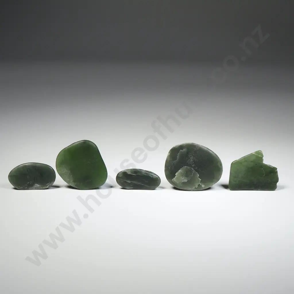 Five Pieces Of Greenstone  Image 1++