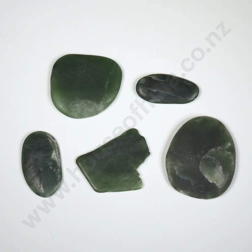 Five Pieces Of Greenstone  Image 1++