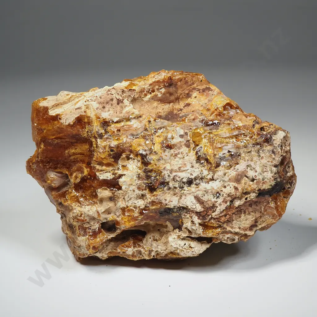 Piece of Raw Unpolished  Kauri Gum, Weight 220.9 grams Image 1++