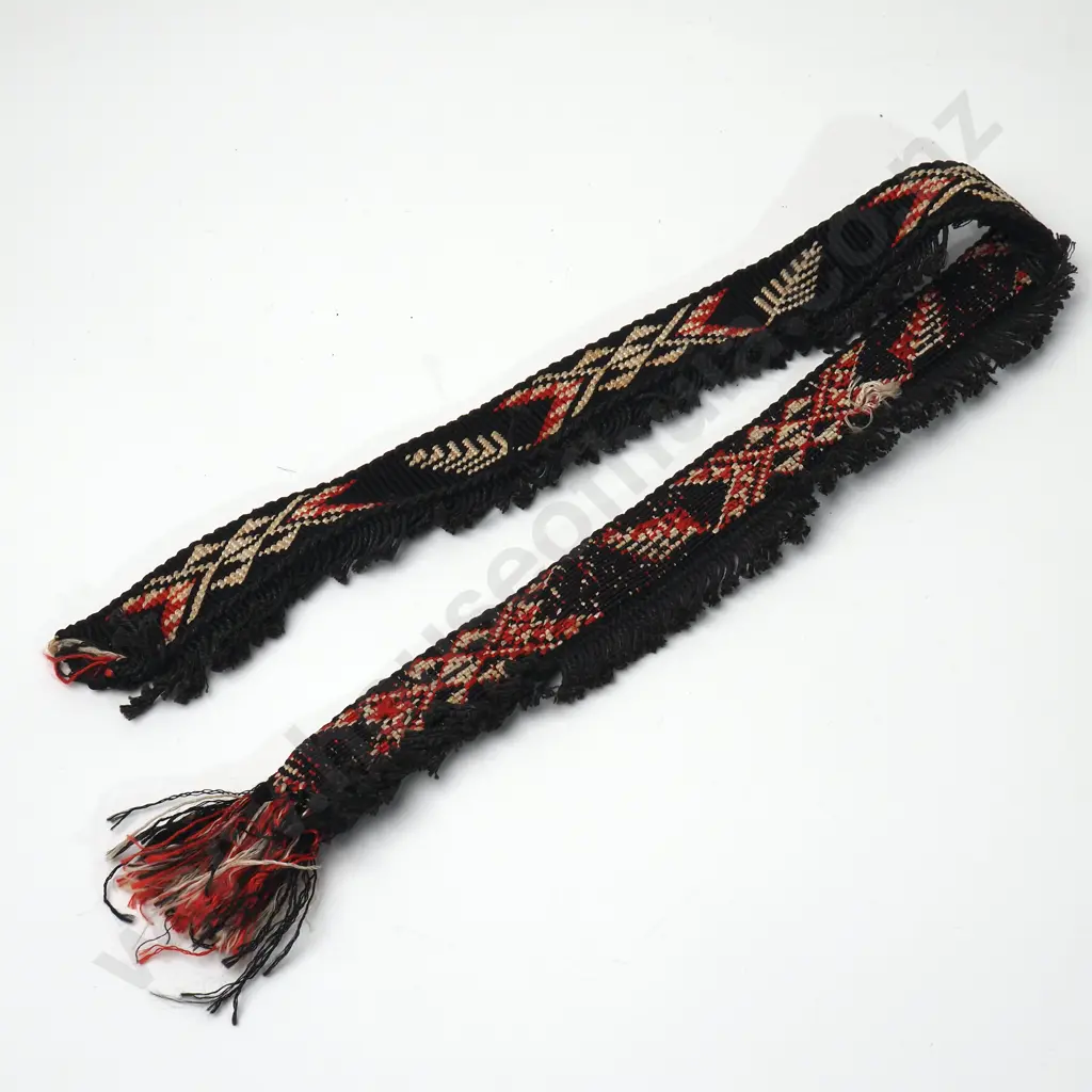 Vintage Taniko Maori Belt Image 1++