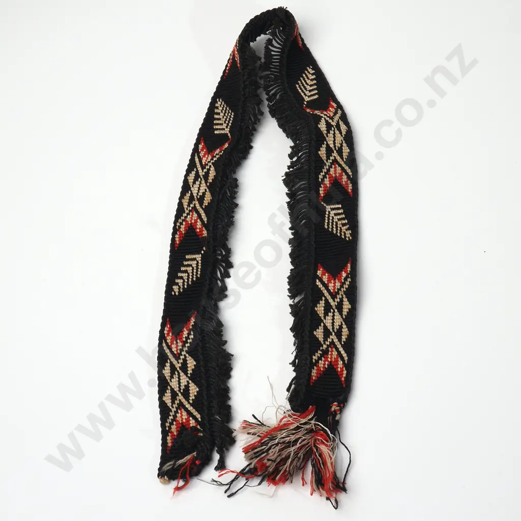 Vintage Taniko Maori Belt Image 1++