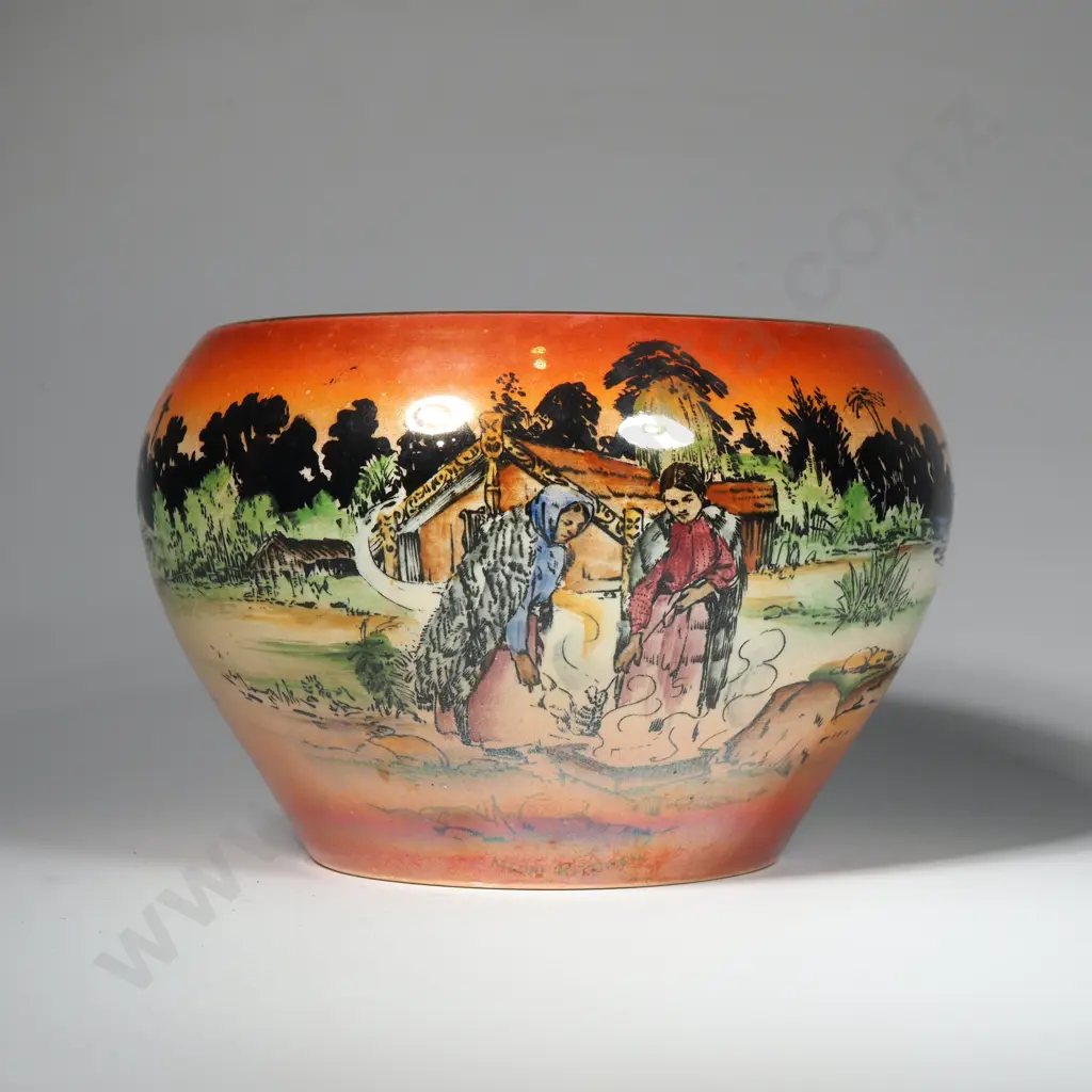 Grimwades ' Maori Ware' China Jardinere Image 1++