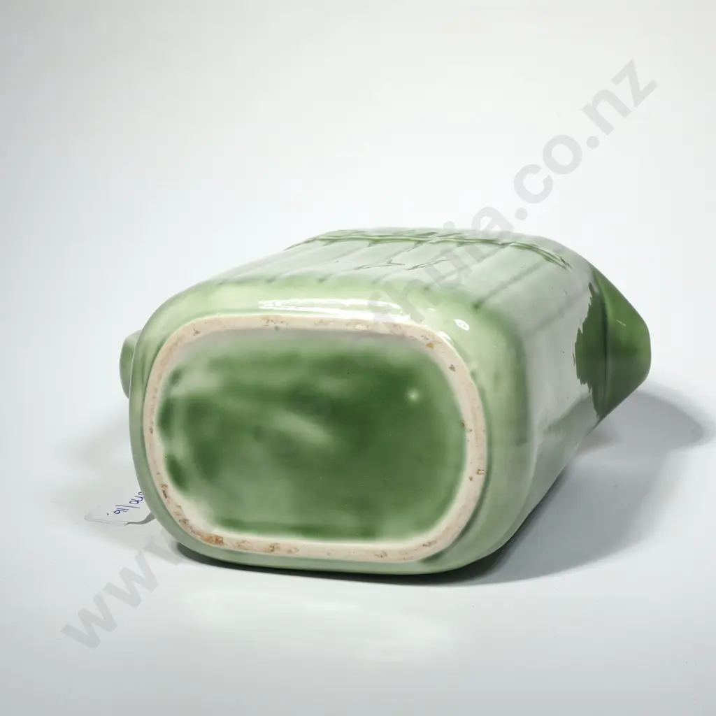 Green Glazed Crown Lynn McAlpine Jug Image 1++