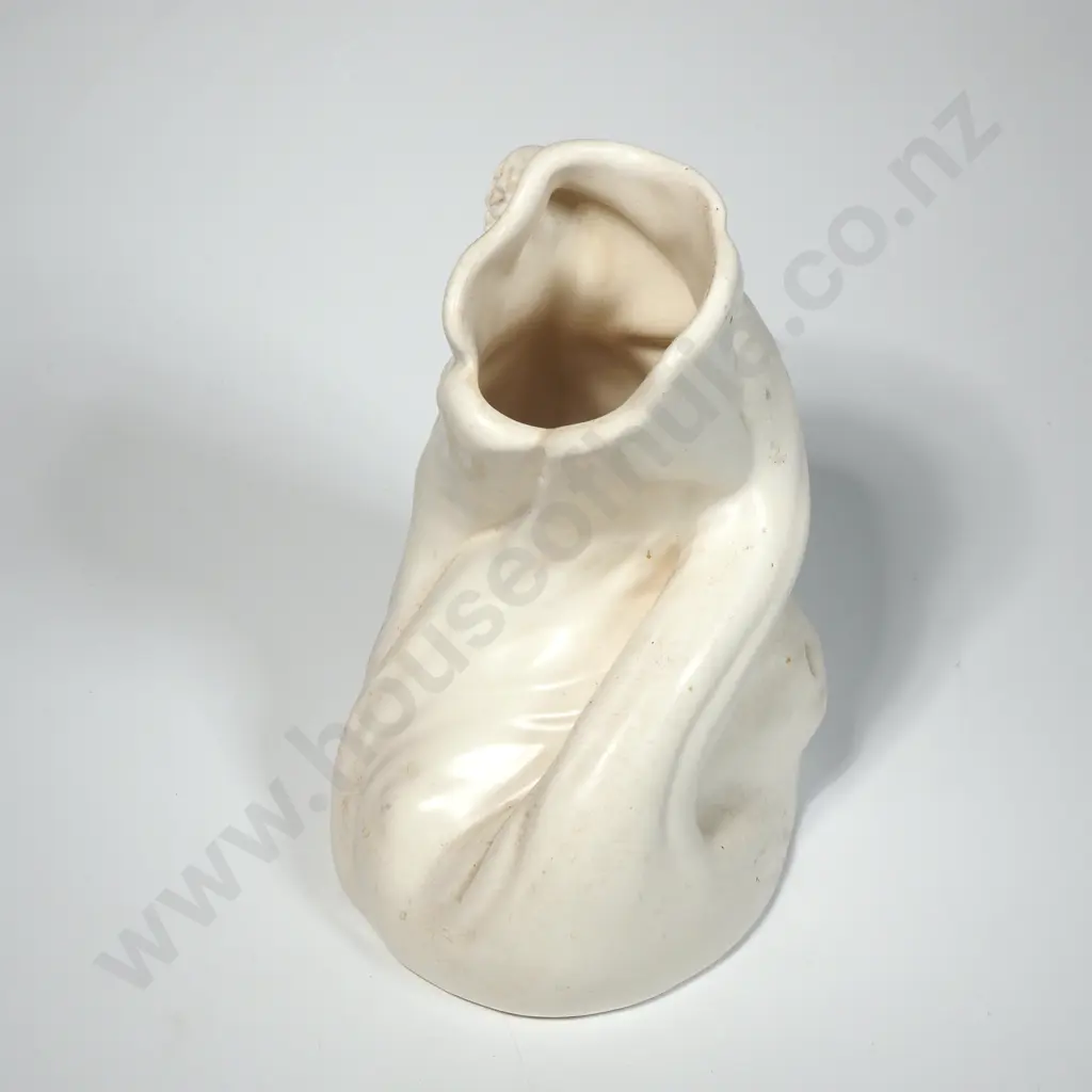 Crown Lynn Knotted tree Trunk Vase Image 1++