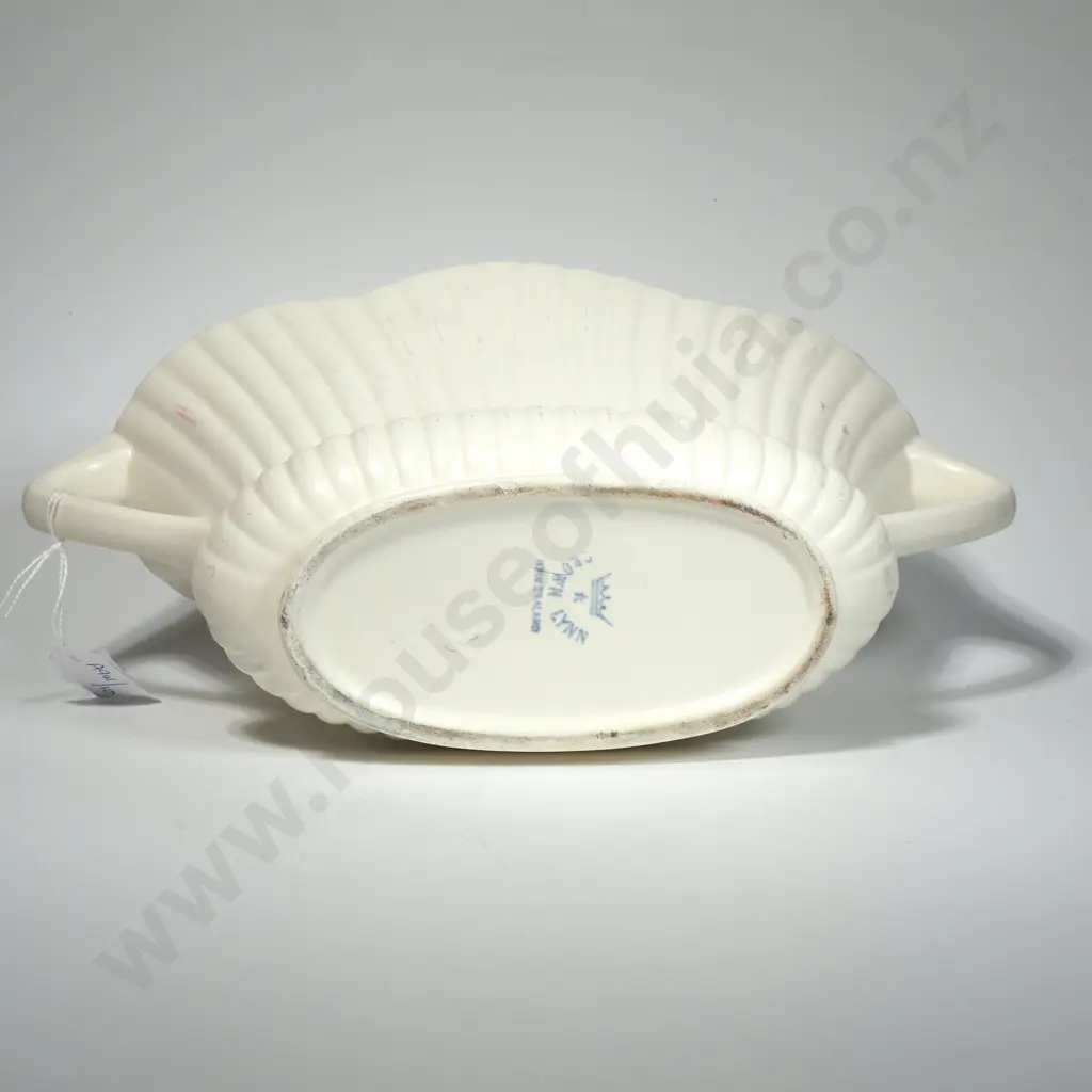 Crown Lynn vase. Impressed  No. 612? H130 x  W 300mm Image 1++