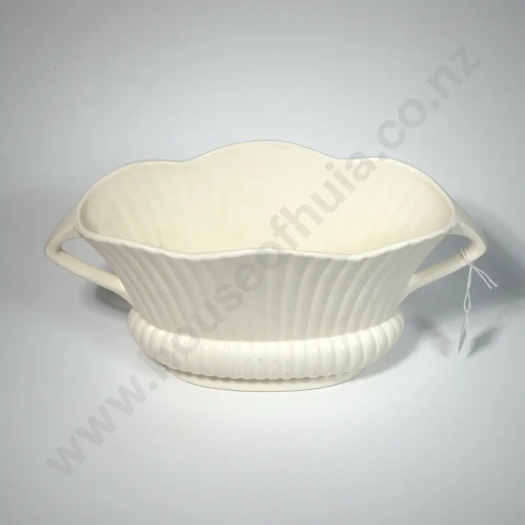 Crown Lynn vase. Impressed  No. 612? H130 x  W 300mm Image 1++