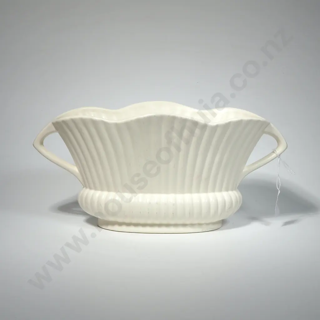 Crown Lynn vase. Impressed  No. 612? H130 x  W 300mm Image 1++