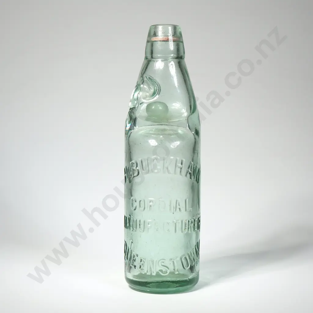 Buckham Cordial Queenstown Codd Bottle A/F Image 1++