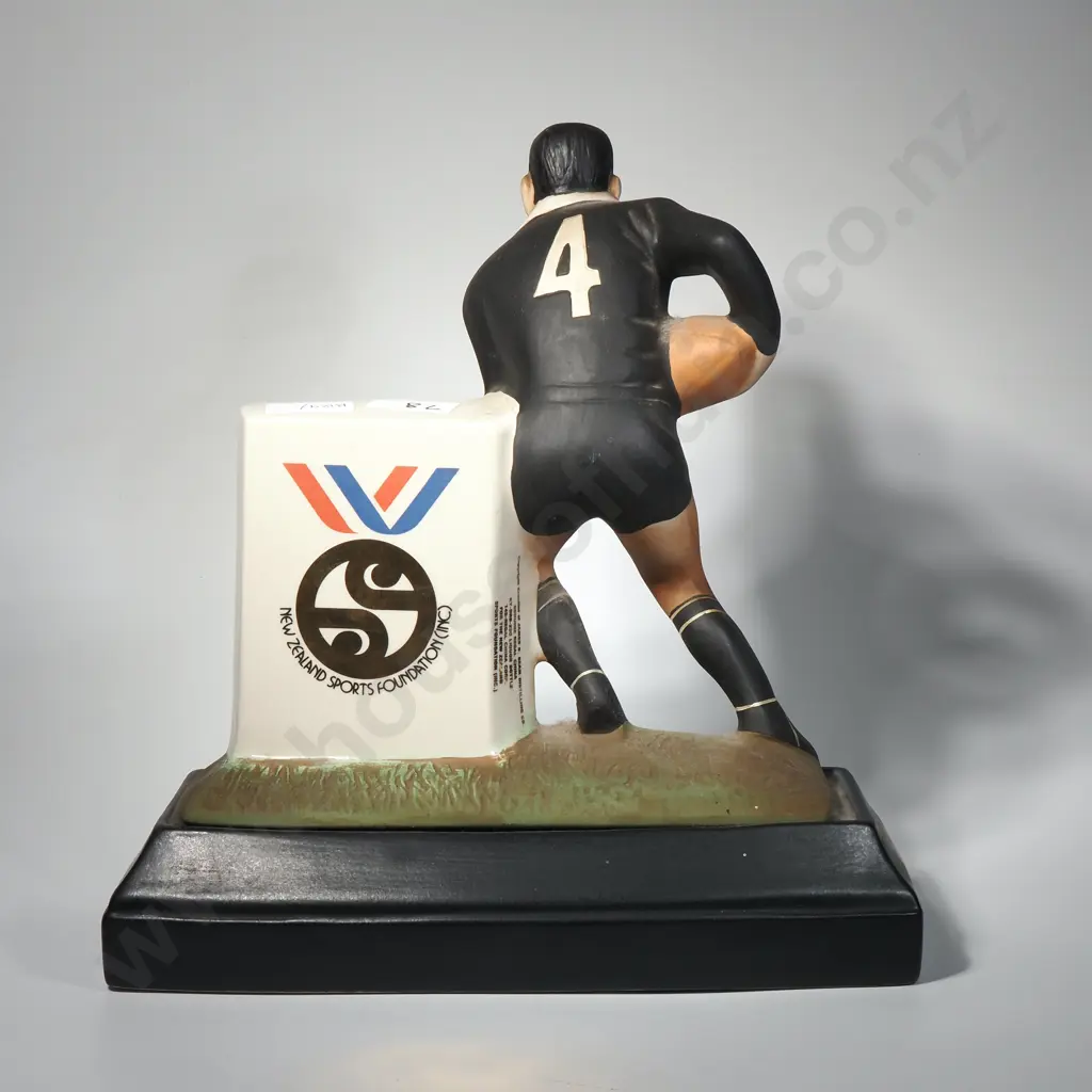 JIm Beam Decanter Featuring Colin 'Pinetree' Meads, Produced By Regal China Image 1++