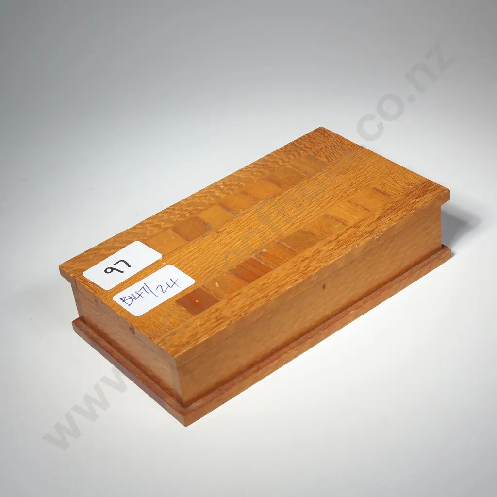 New Zealand Sovereign Timber Wood Box Image 1++