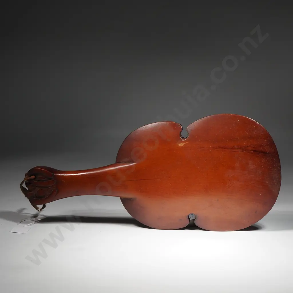 Maori Folk Art Wooden Mere Image 1++