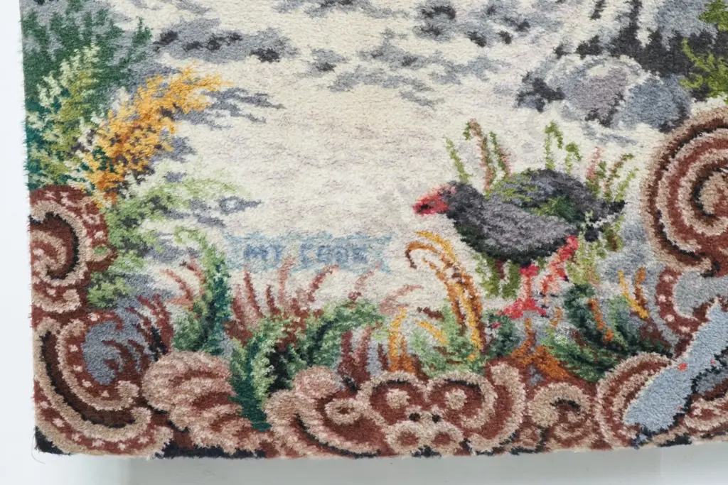 Mt Cook Scene Feltex Axminster Rug Image 1++