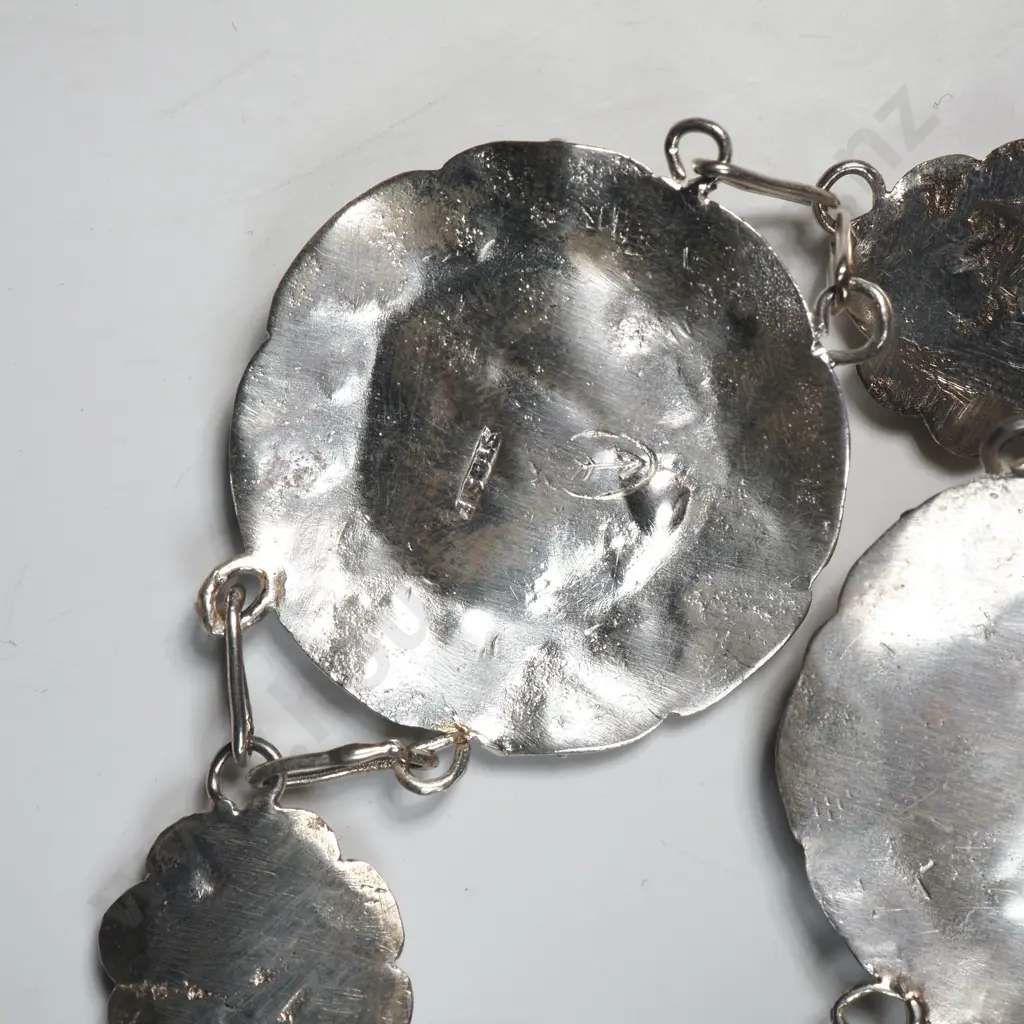 Exquisite Edith Morris Sterling Silver Bracelet Image 1++