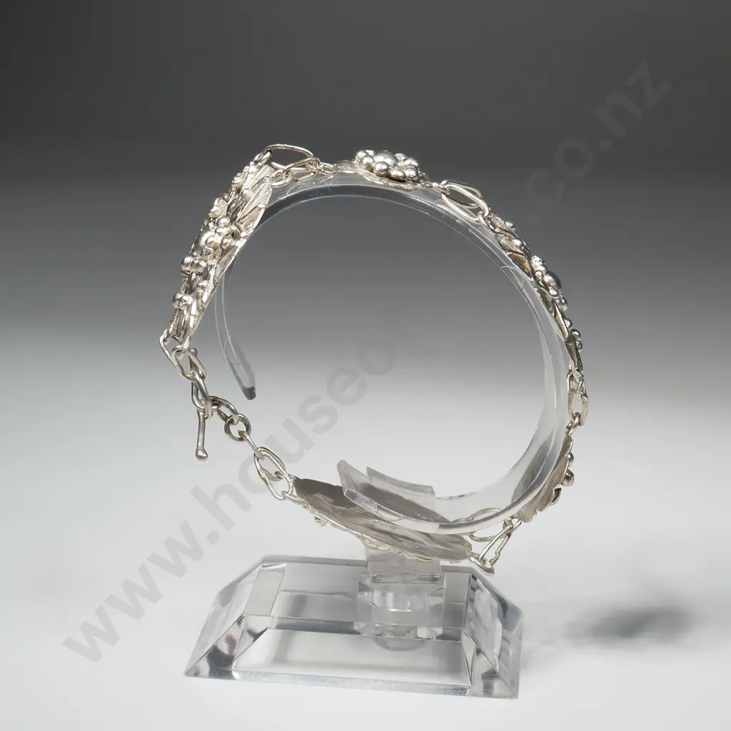 Exquisite Edith Morris Sterling Silver Bracelet Image 1++