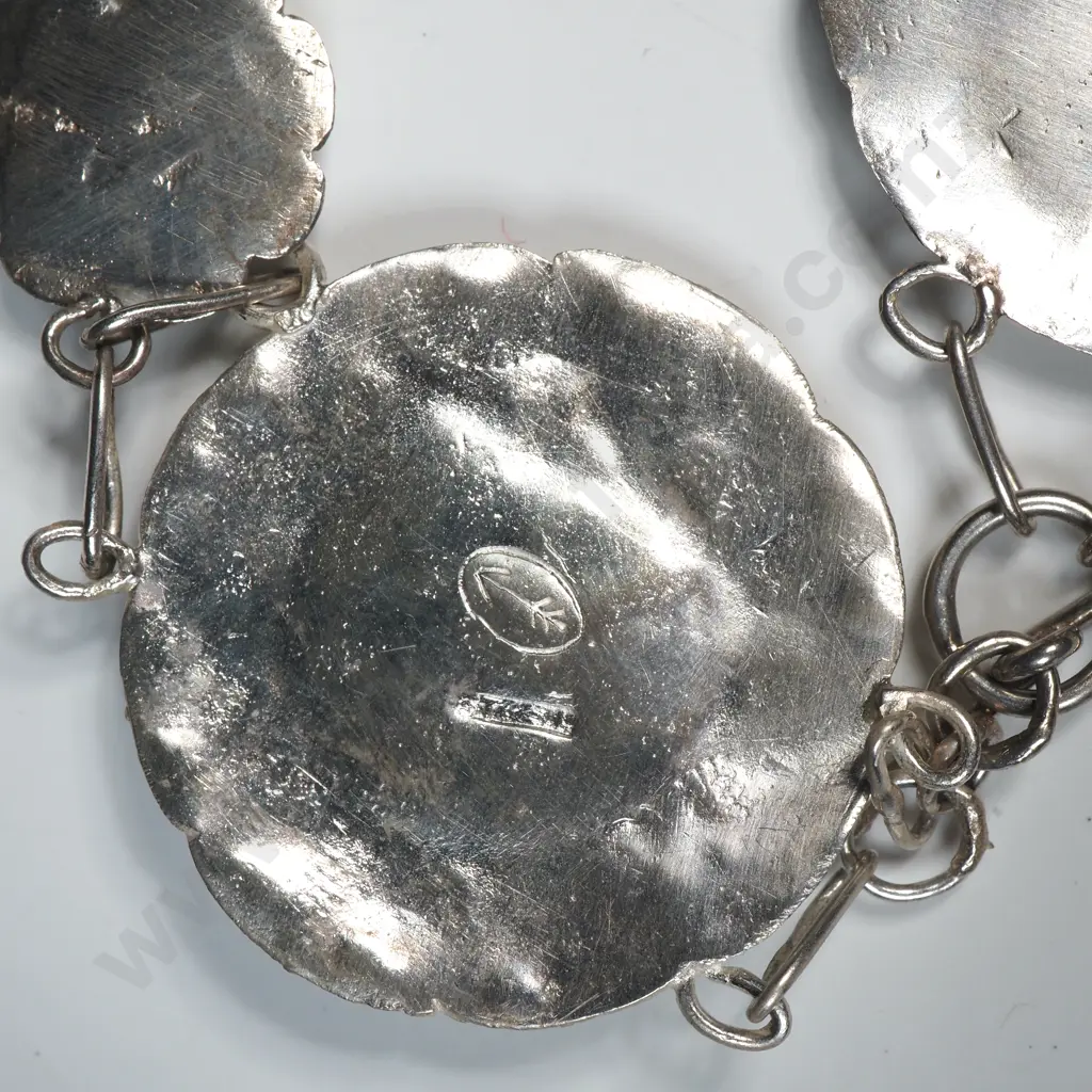 Exquisite Edith Morris Sterling Silver Bracelet Image 1++