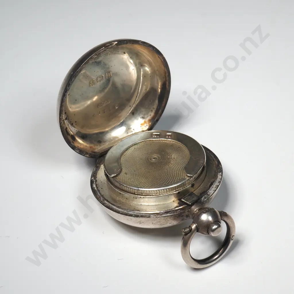 Sterling Silver & Enamel SS Ruahine Sovereign Case Image 1++