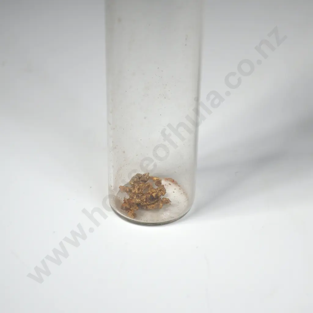 Vial w Arrowtown Gold Specimen Nuggets  Image 1++