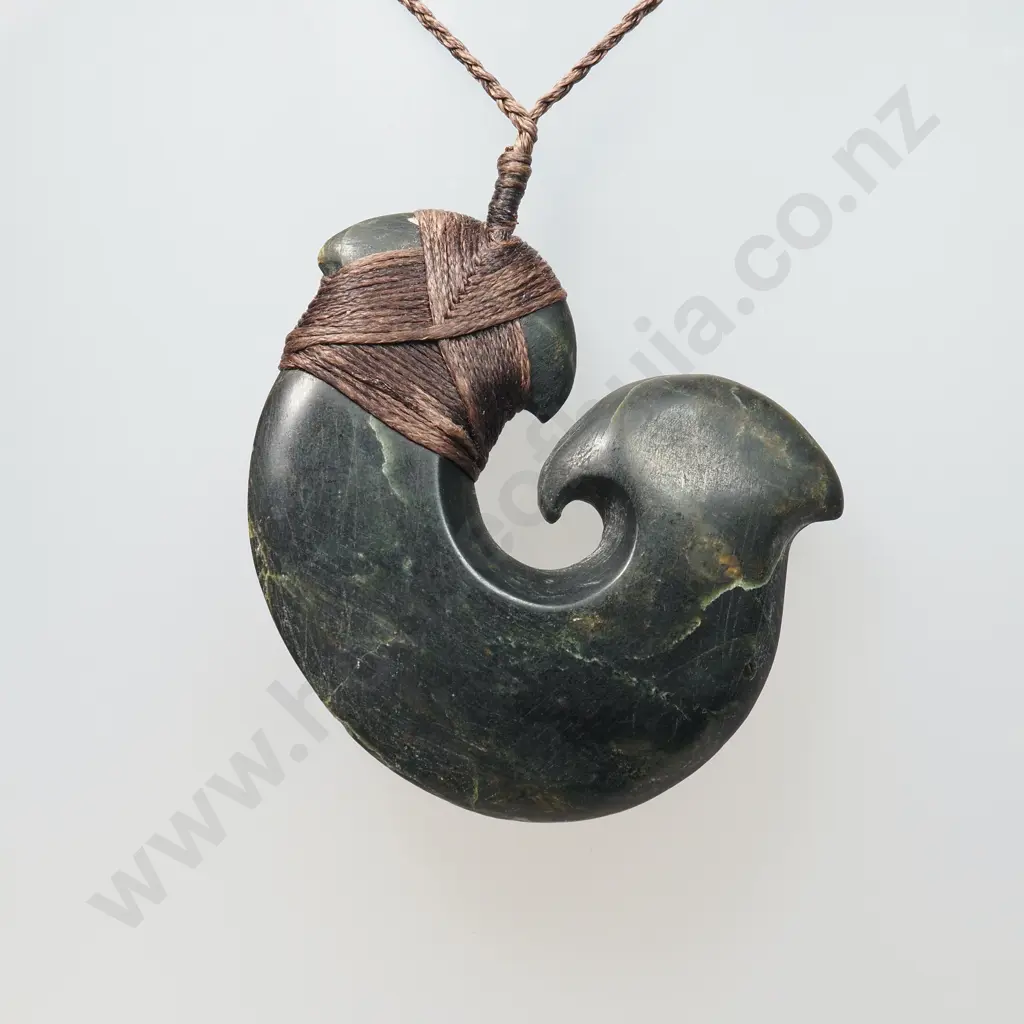 Pounamu Hei Matua Pendant Image 1++
