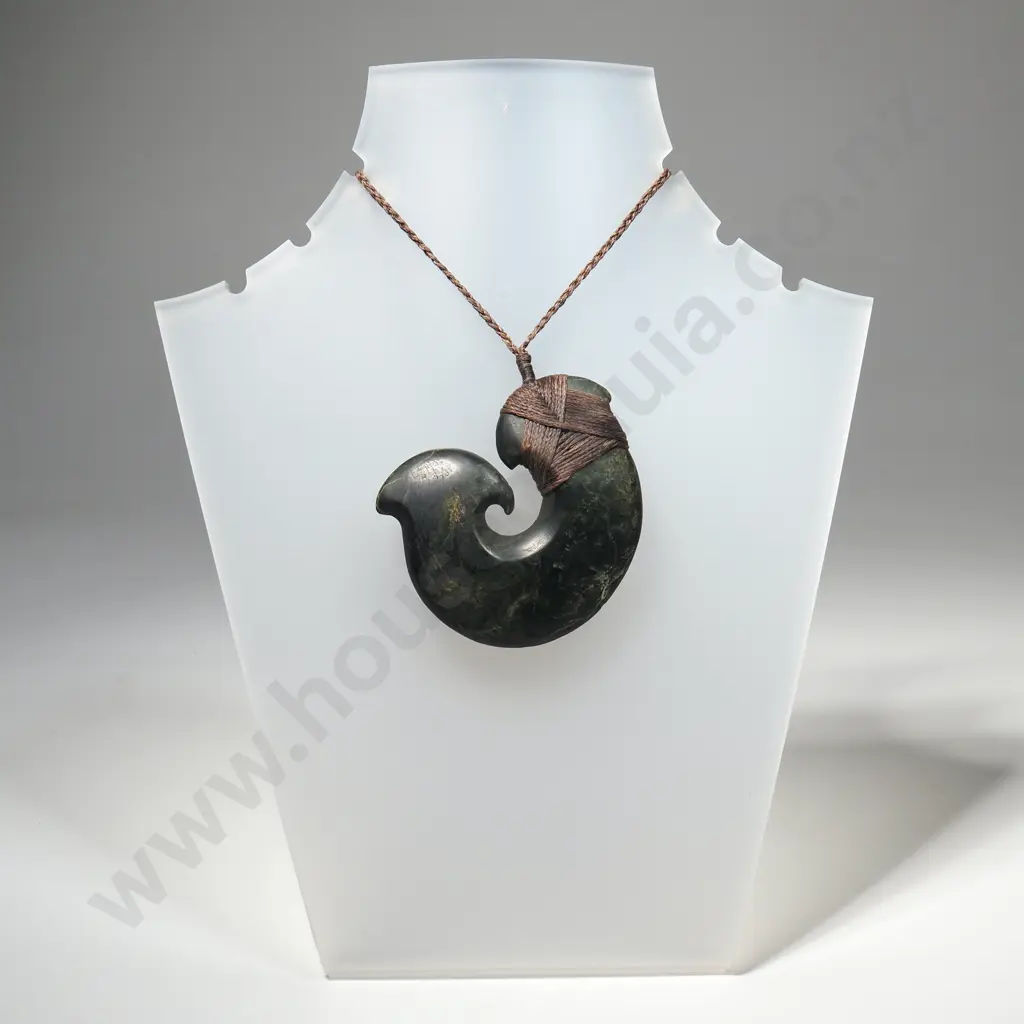 Pounamu Hei Matua Pendant Image 1++